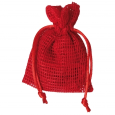 Bartl Netz-Säckchen - ca. 7,5x10cm - rot 293983