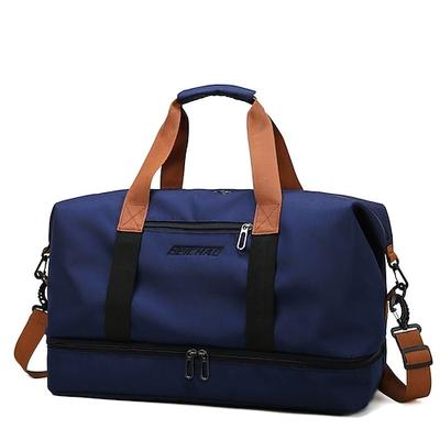 Weekender-Tasche, Reisetasche mit Schuhfach, große Tragetasche für Damen, Sporttasche mit Trolley-Fach für Kurztrips, Geschäftsreisen, Übernachtungen, Handtasche für Gepäck