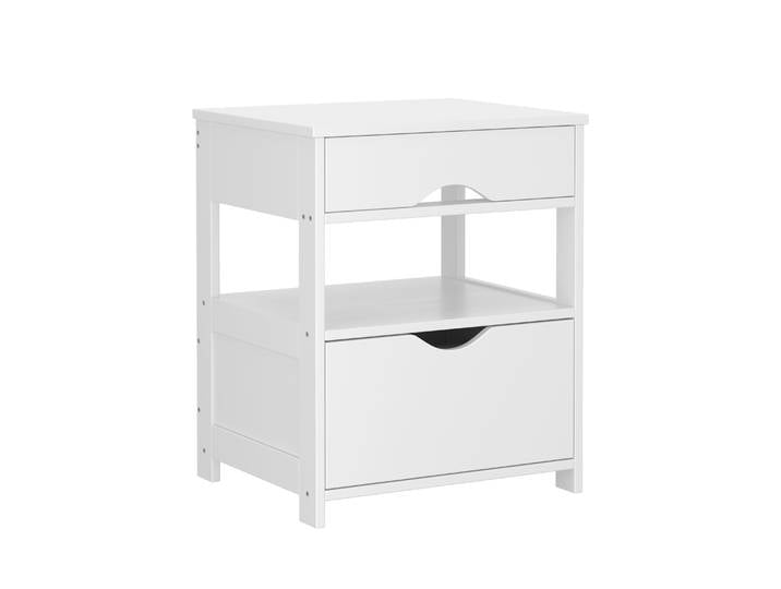 Nachttisch SUZI 45 x 55 cm weiss