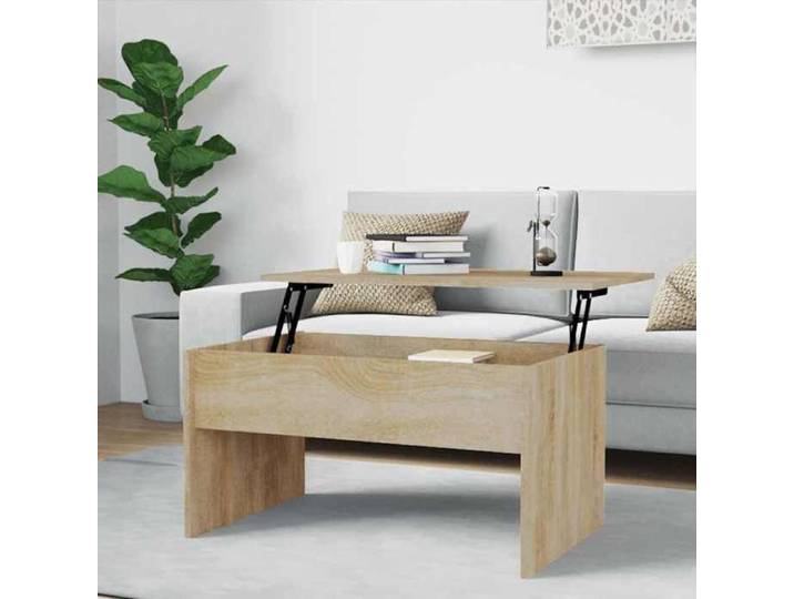 Nouveau Table basse chêne sonoma 80x50 5x41 5 cm - Table basse chêne sonoma 80x50 5x41 5 cm - bois d'ingénierie 61762