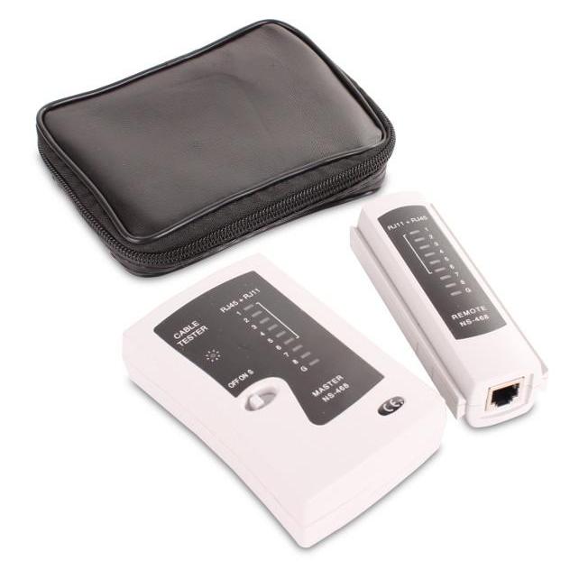 Getfort Netzwerktester RJ-45 RJ-11 (Kabeltester) (GETFORT)