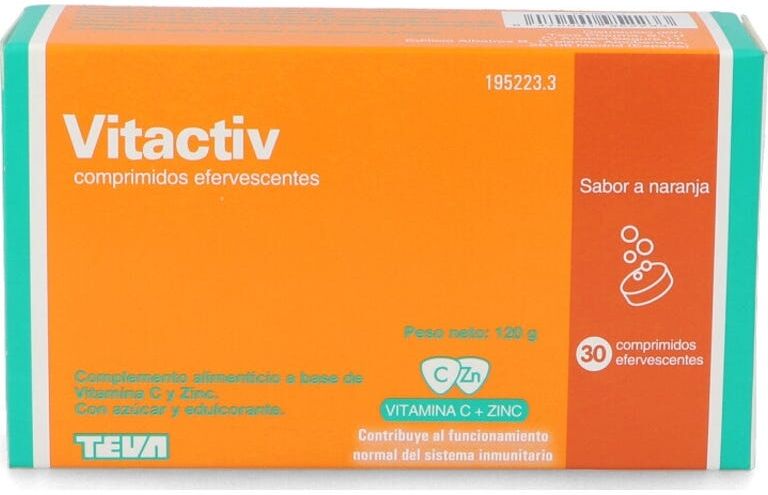 TEVA Vitactiv 30 Comprimidos