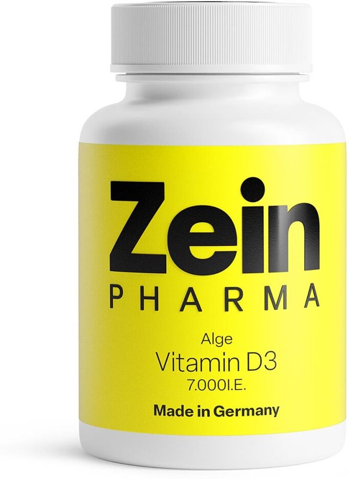 Zein Pharma Vitamin D3 aus Alge (vegan) Kapseln 7.000 I.E.