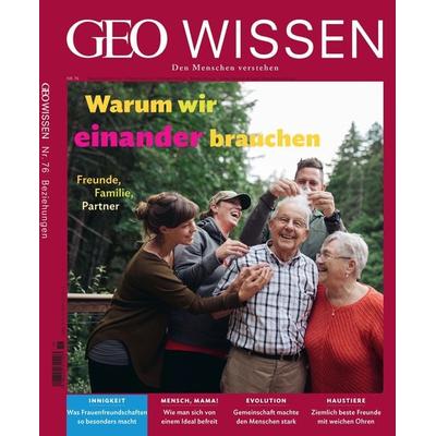 GEO Wissen / GEO Wissen 76/2022 - Warum wir einander brauchen, Geheftet von Jens Schröder,Markus Wolff, Gruner + Jahr, 978-3-652-01192-1