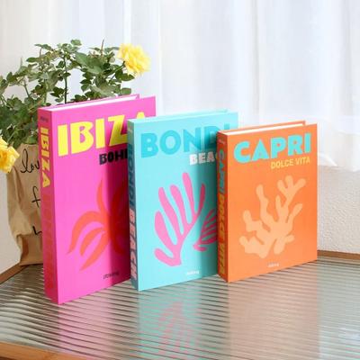 Inspired Finds Decorative Faux Book Set For Coffee Table & Bookshelf Styling pastel Minimalist