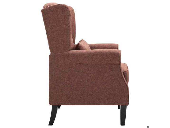TOP 2026  Chaise Relax - 1 place Fauteuil - marron tissu - 68x73x101 cm FF4705