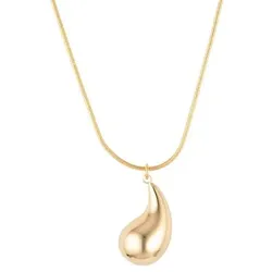 KIM & CO. Modeschmuck Kette mit Anhänger 45cm - 55cm Karabinerverschluss
