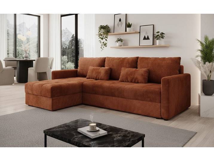 DB-Möbel Schlafsofa Neues Designermodell Sofa STYLUS in Cord