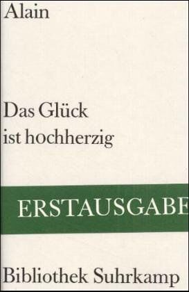 Alain - Das Glück ist hochherzig - Preis vom 17.10.2026 19:25:27 h