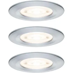 Paulmann, Einbauleuchte, 92309 Nova LED-Einbauleuchte GU10 4.9 W Aluminium (gedreht) (GU10, Aluminium, Kunststoff)