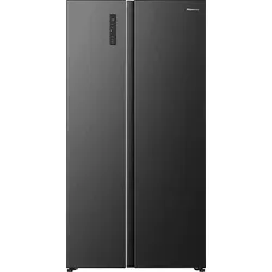HISENSE RS3P558NEFD Side-by-Side (544 l, D, 1786 mm hoch, Schwarz)
