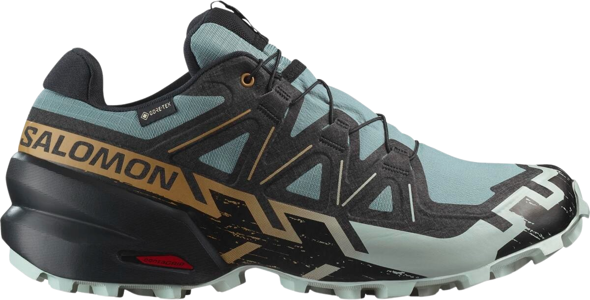 Salomon Speedcross 6 GTX Herren Trailschuhe Trooper/Black/Wood Thrush 46