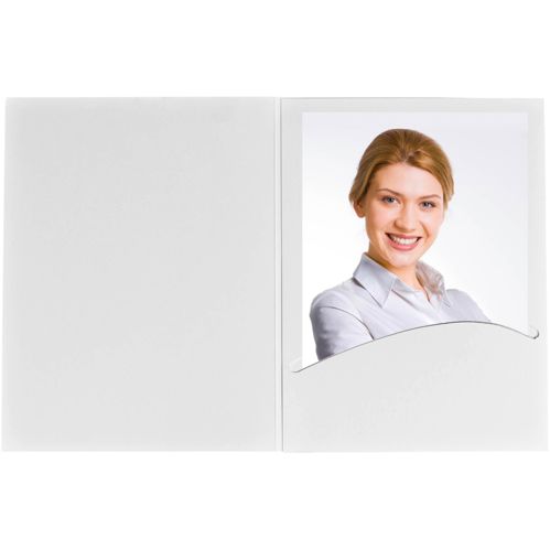 1x100 Daiber Portraitmappen Profi-Line 10x15cm weißmatt