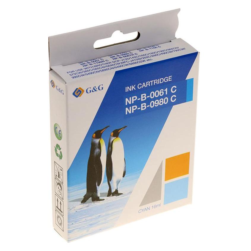 G&G Tintenpatrone XXL mit Brother LC-980/1100 (14544)