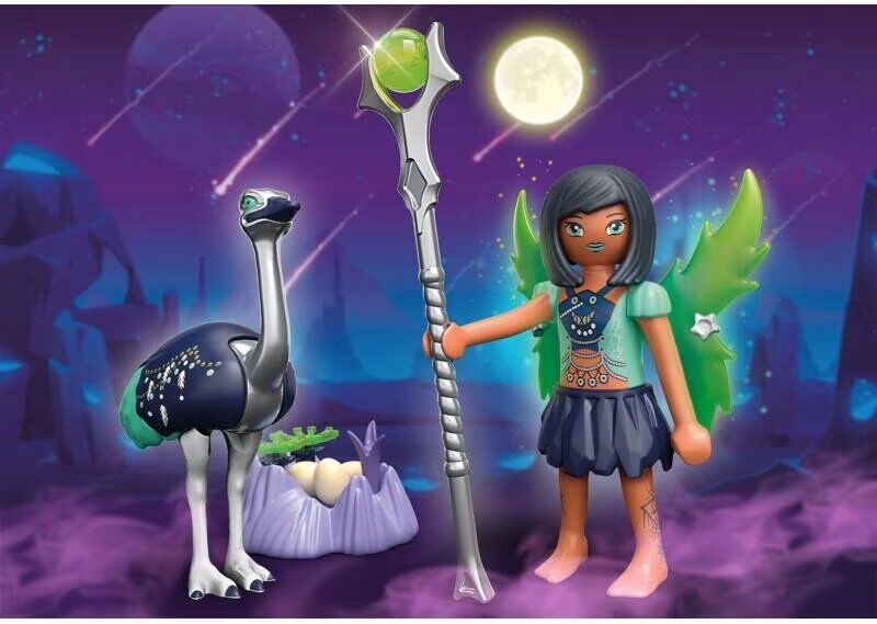 Playmobil Ayuma Crystal Y Moon Fairy Con Animales Del Alma Talla Única Unisex