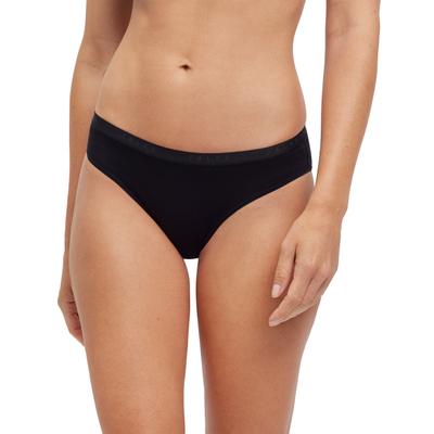 Slip FALKE "Daily Climate Control", Damen, Gr. L, 1 Stk., schwarz (schwarz (3000)), Unterhosen Slip