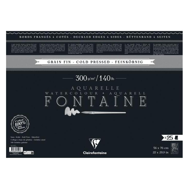 Clairefontaine Fontaine-Papier (300 g/m², 25x) (975523C)