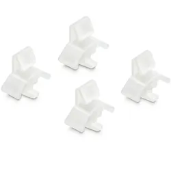 DeLOCK 18493 Zubehör für Leiterplatten PCB clips Weiß 4 Stück(e)