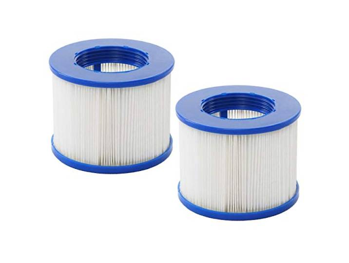 Mendler Wasserfilter für Whirlpool HWC-E32 - 2 Stück Ersatzfilter, Filterkartusche, Filterpatrone, Lamellenfilter, Zubehör