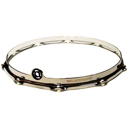 SoundHoops Pro 14" Chrome Snare Batter Side Hoop 10 Holes - Spannreifen