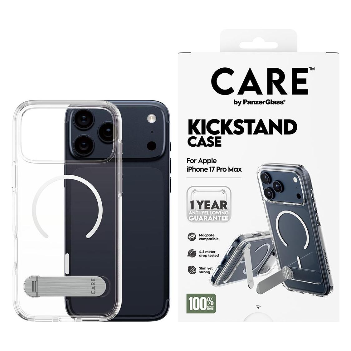 PanzerGlass Kickstand Case (Apple iPhone 17 Pro Max) (CR63528)