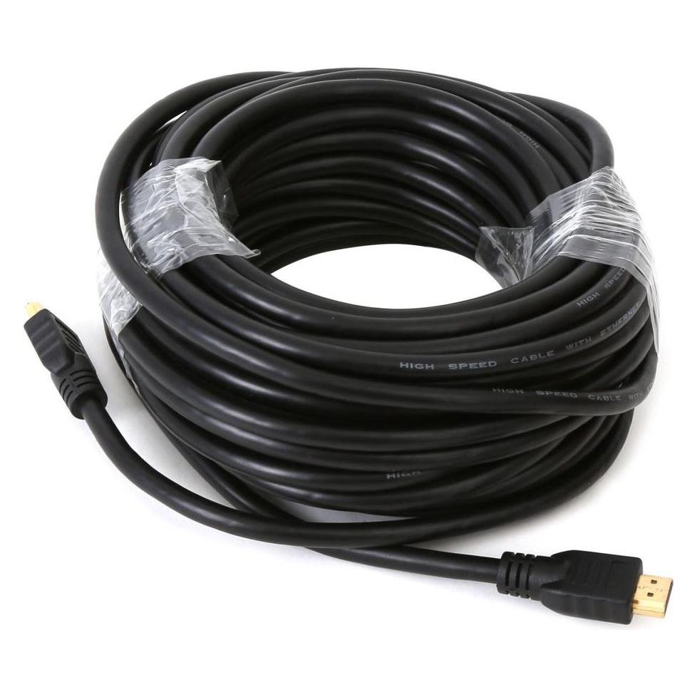 Omega Platinet HDMI-Kabel - Version 1.4 - Schwarz - 15 m - als Meterware (15 m) (43061)