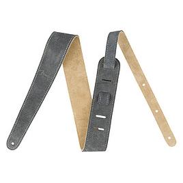 Fender 2 Suede Strap, Gray/Tan, Rev. (46534731)