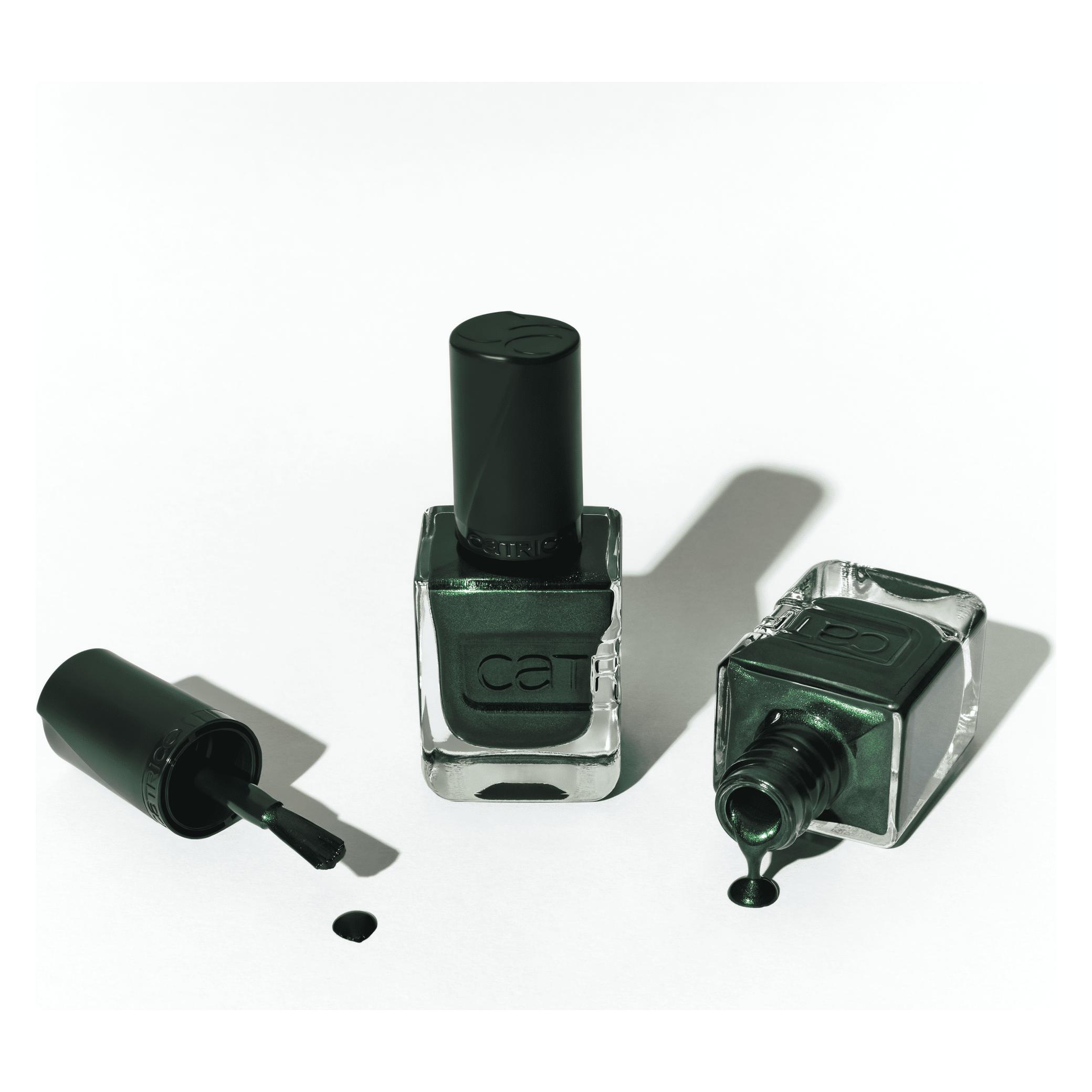 Catrice GEL AFFAIR Nail Lacquer (047 Deep Woods Spell, Tiefes Waldgrün, Gel-Effekt Nagellack) (cosnova GmbH)