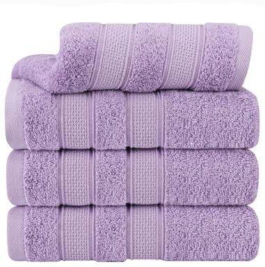 American Soft Linen 4 Piece 100% Cotton Salem Hand Towel Set