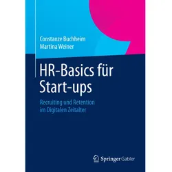 HR-Basics für Start-ups, Fachbücher von Constanze Buchheim, Martina Weiner