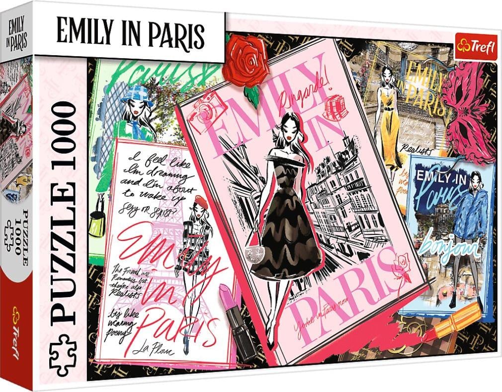 Trefl Puzzel 1000 stukjes Emily In Paris: Fashion Magazine 10966