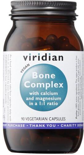 Viridian Bone calcium and magnesium complex with 90 Vegetable Capsules