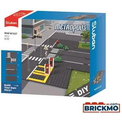 Sluban Metropolis Grundplatte Straßenbelag M38-B1327