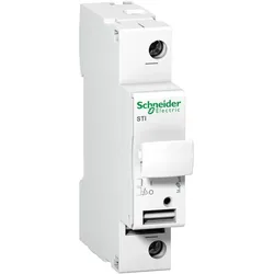 Schneider Electric A9N15635 Sicherungsträger STI, 1-polig, bis 10A, für Sicherung 8,5x31,5mm