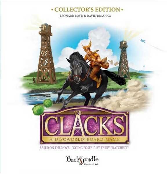 Clacks! Collector's Edition Board Game by Backspindle Games with Miniatures and Goblin Glory Mini-Game