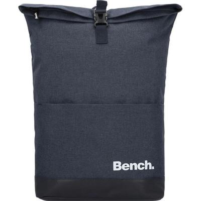 Bench classic Roll-Top Rucksack, dunkelblau/weiß
