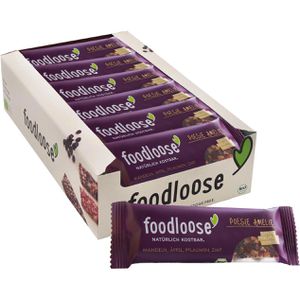 foodloose Müsliriegel Poesie Amelie, BIO, je 35g, 24 Riegel