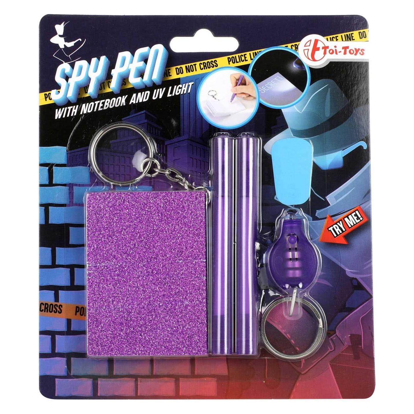 Toi-Toys Notizbuch mit UV-Lampe und Geheimschreibstift (21564674)