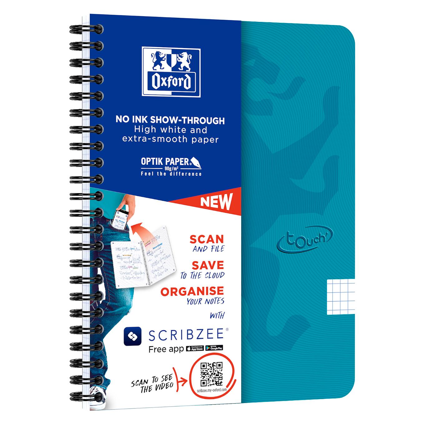 Oxford Touch (A5, Kariert, Weicher Einband) (400104100)