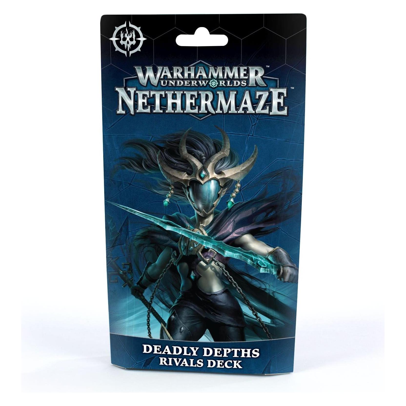 Games Workshop Warhammer Underworlds : Paquet de Cartes Pile de Rivaux Profondeurs Mortelles(Fr) (1050799006)