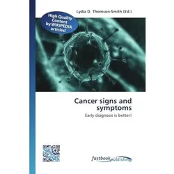 Cancer signs and symptoms, Fachbücher
