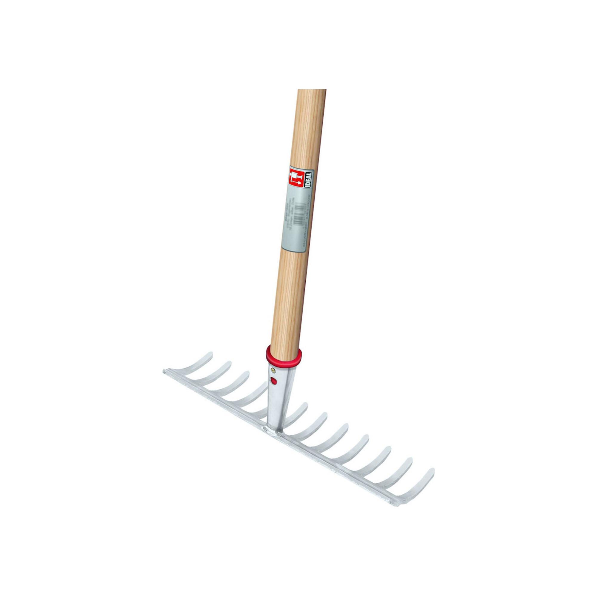 Gartenrechen Arbeits-B.372mm 14 Zinken m.konischer Dülle,o.Stiel IDEAL (66401400)