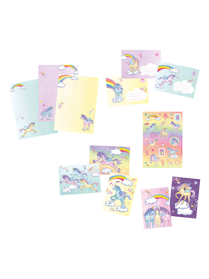 Die Spiegelburg Briefpapier-Set "Einhorn-Paradies" - ab 6 Jahren - onesize