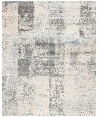 SAFAVIEH Couture Hand-knotted Tiffany Isaura Modern Abstract Viscose Rug