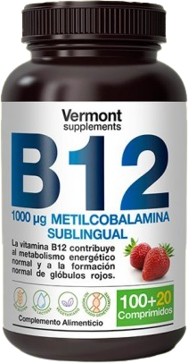 Vermont Supplements Vitamin B12 120 Tabletten