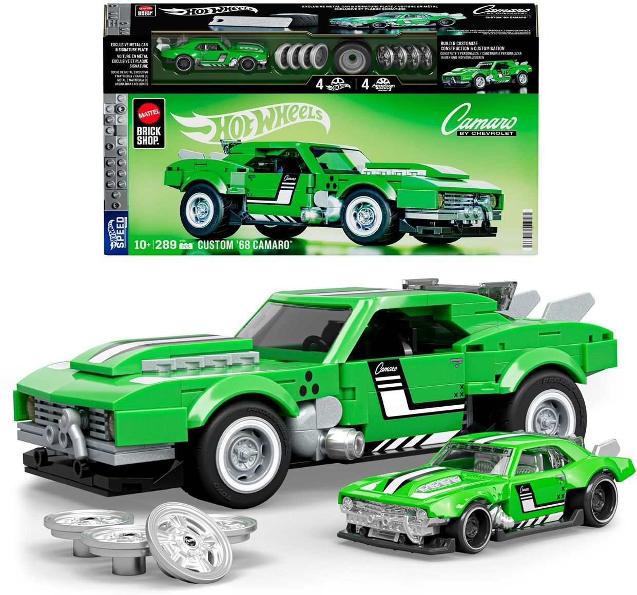 Mattel Brick Shop: Hot Wheels Speed Series - '68 Camaro by Chevrolet Vehicle