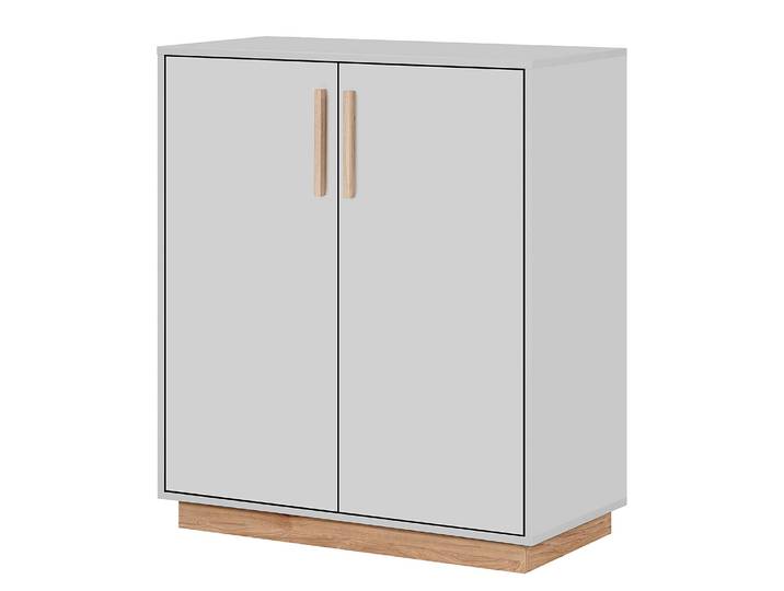 Kommode Shepler 82 x 94 x 40cm Grau
