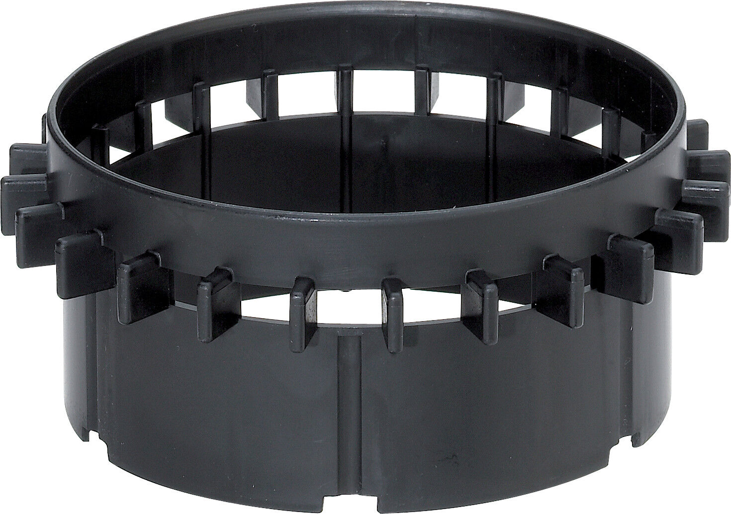 Viega Élément d'entrée du bac à gravier Advantix 633868 plastique noir, Ø 100 mm