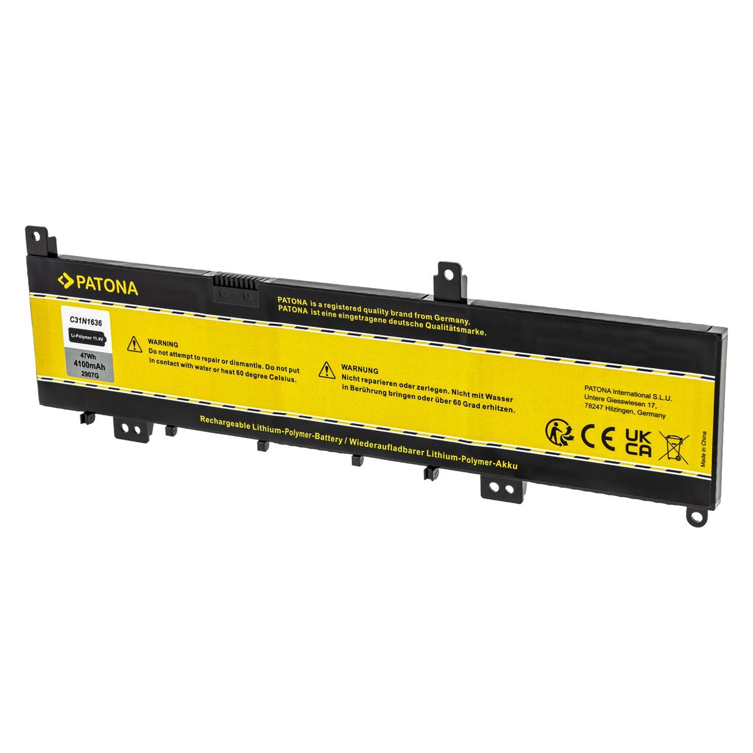 Patona 2907 (1 Zelle, 4100 mAh) (2907)