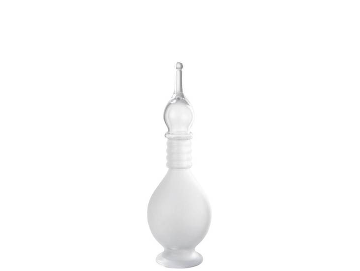 Dekovase, Transparent, Glas, 13.5x40x13.5 cm, Dekoration, Vase, Glasvasen
